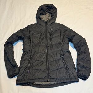 Outdoor Research Women's Small Black Goose Down Puffer
